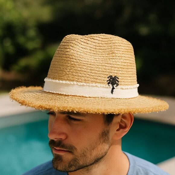 🌴 Sun N Sand Frayed Edge Palm Tree Hat 🌴
Perfect for sunny beach days  UPF 50+ 🌞 - Picture 7 of 14